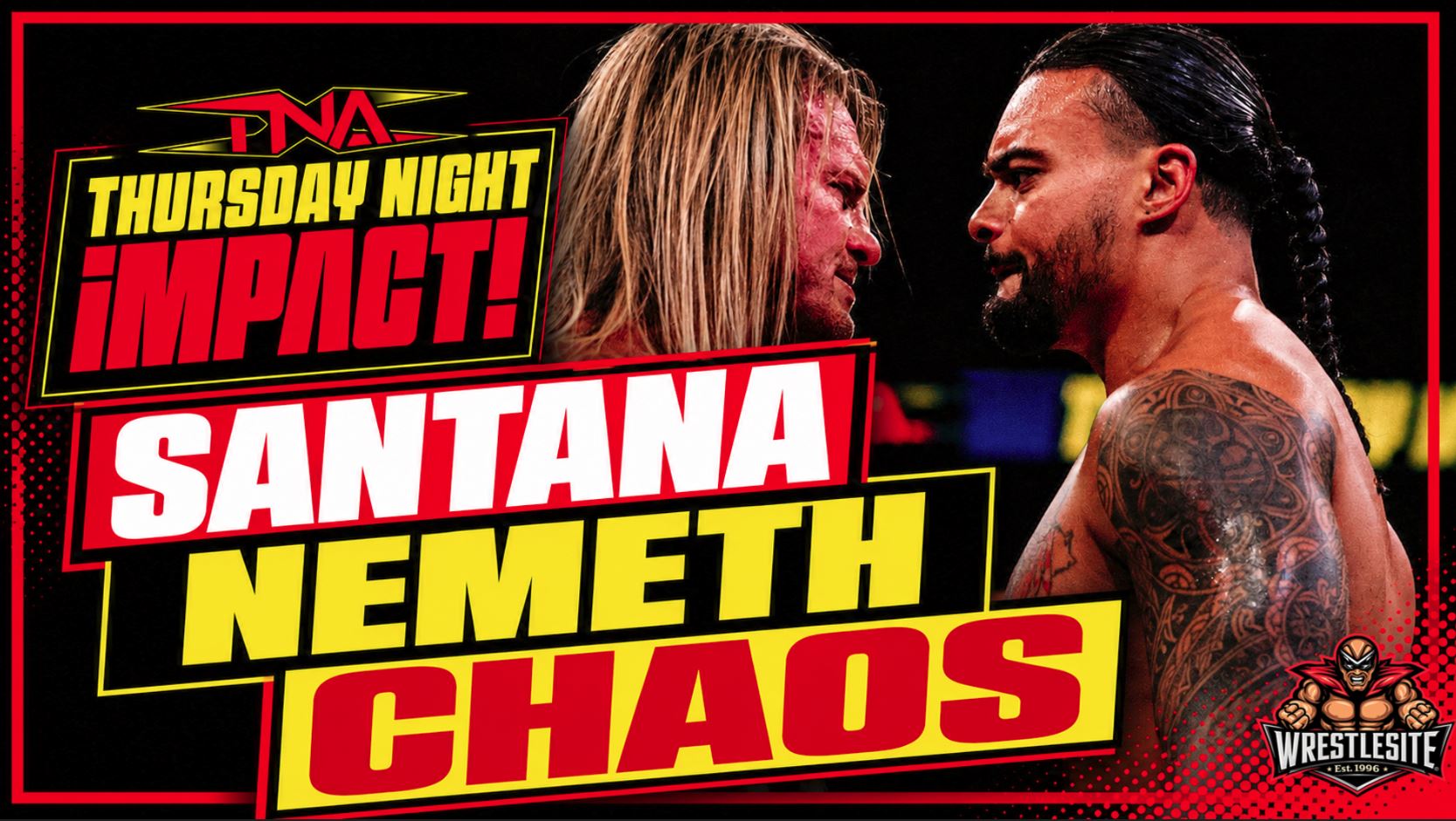 Mike Santana And Nic Nemeth Survive TNA Test 5 Mike Santana and Nic Nemeth team with KC Navarro on TNA iMPACT before Slammiversary tension explodes