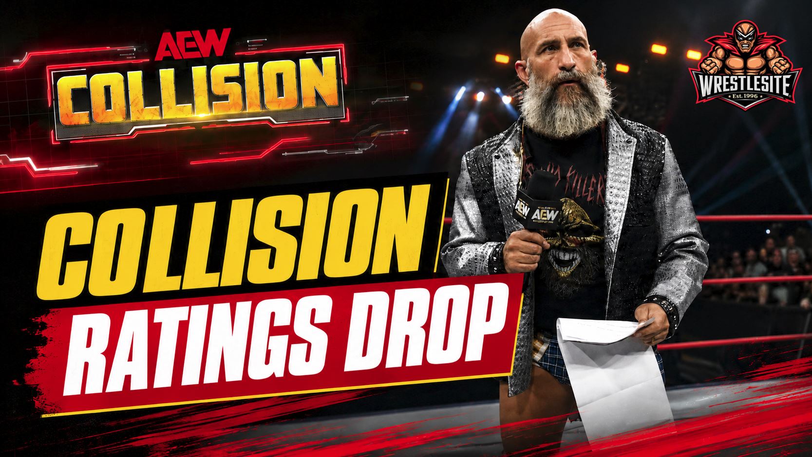 AEW Collision wrestlers compete on TNT as May 30 ratings show major viewership decline