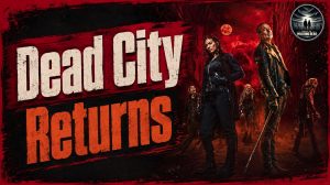 Maggie and Negan stand together in post-apocalyptic Manhattan for The Walking Dead: Dead City Season 3.
