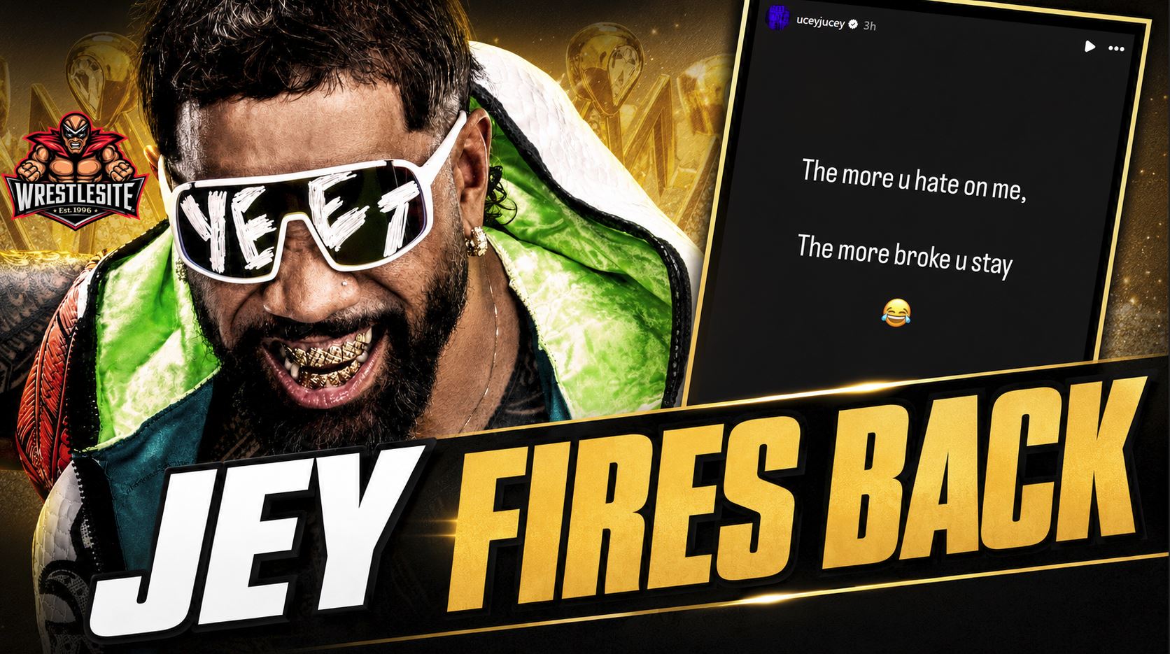 Jey Uso Fires Back At King Of The Ring Critics 5 Jey Uso, Je’Von Evans, Oba Femi, King of the Ring, WWE SmackDown, Night of Champions, WWE News