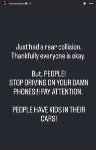 Bronson Reed Reveals Car Accident 6 ghtyy