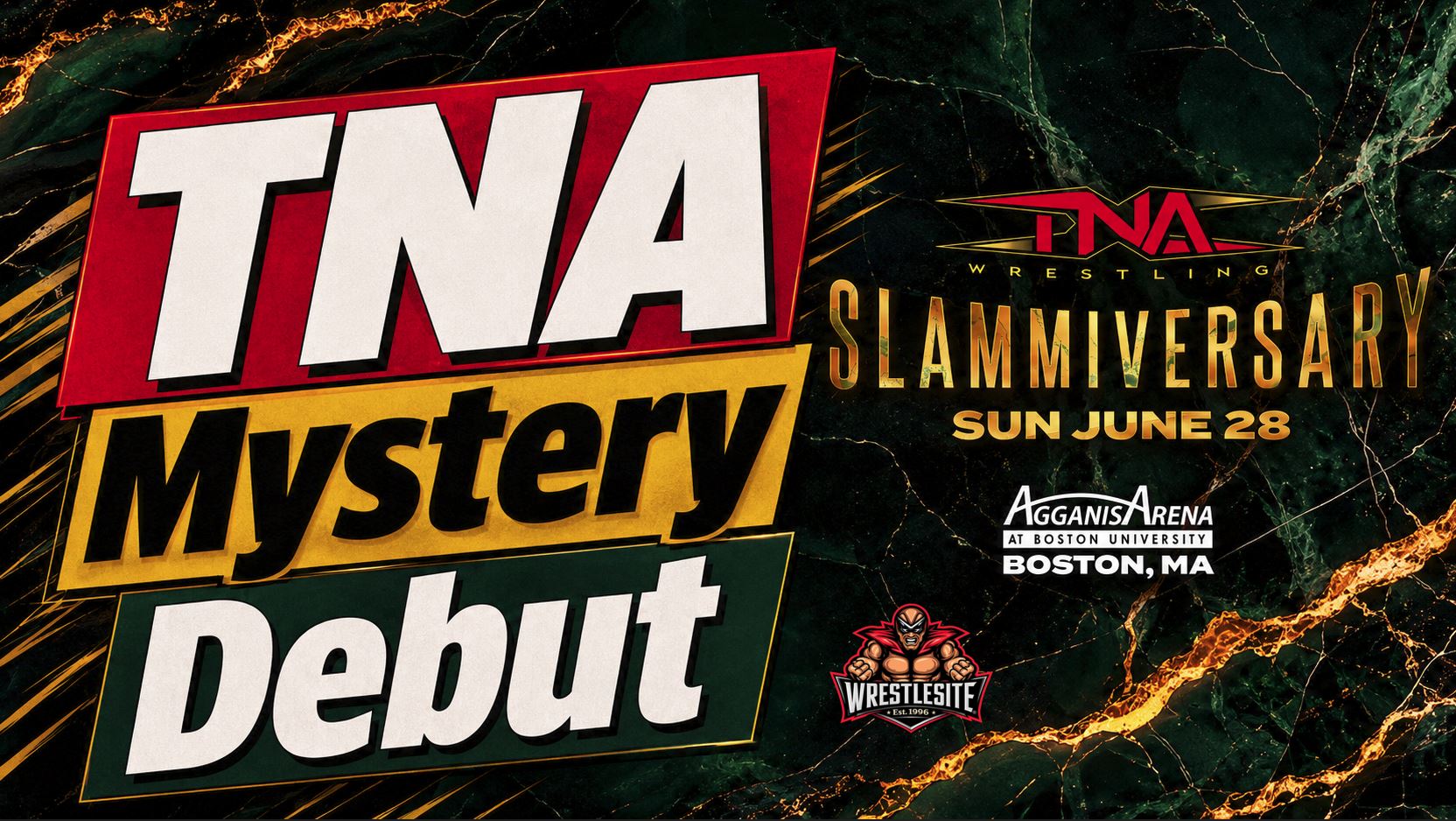 Former WWE Name Expected for TNA Slammiversary 5 Amazing Red returns as TNA Slammiversary teases mystery former WWE talent debut in Boston
