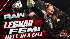 Brock Lesnar Meets Oba Femi