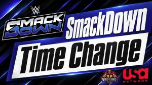 WWE SmackDown stage shown as the blue brand prepares to end its three-hour television format
