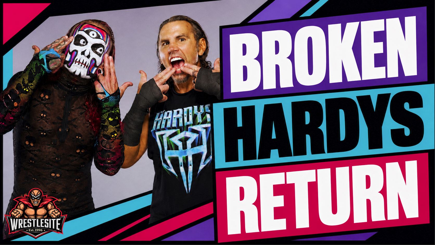 Matt Hardy and The Broken Hardys prepare for a cinematic TNA Wrestling match against The Righteous