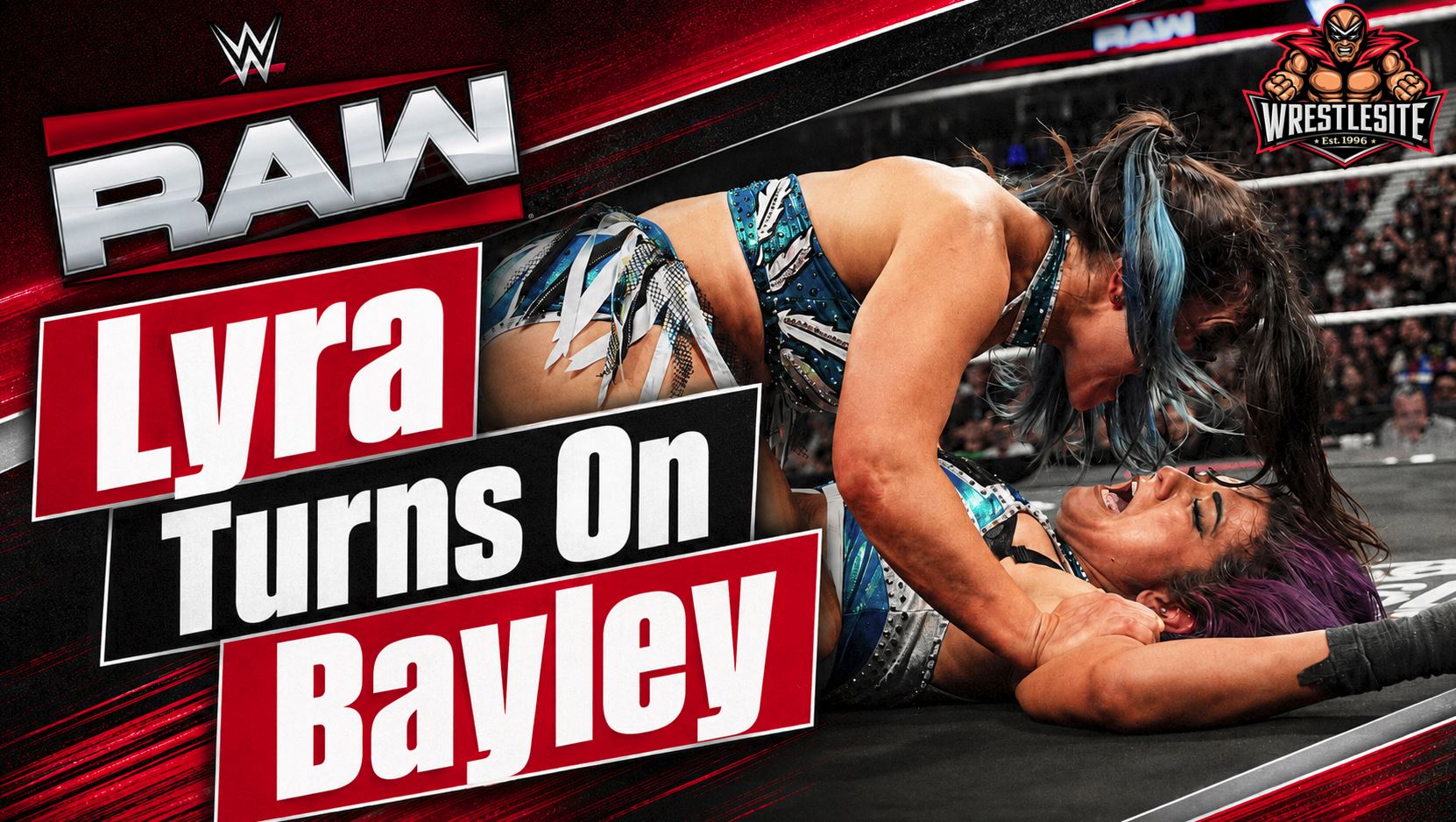 Lyra Valkyria Turns on Bayley After RAW Loss 5 Lyra Valkyria attacks Bayley after WWE RAW Women’s Tag Team Title loss in London