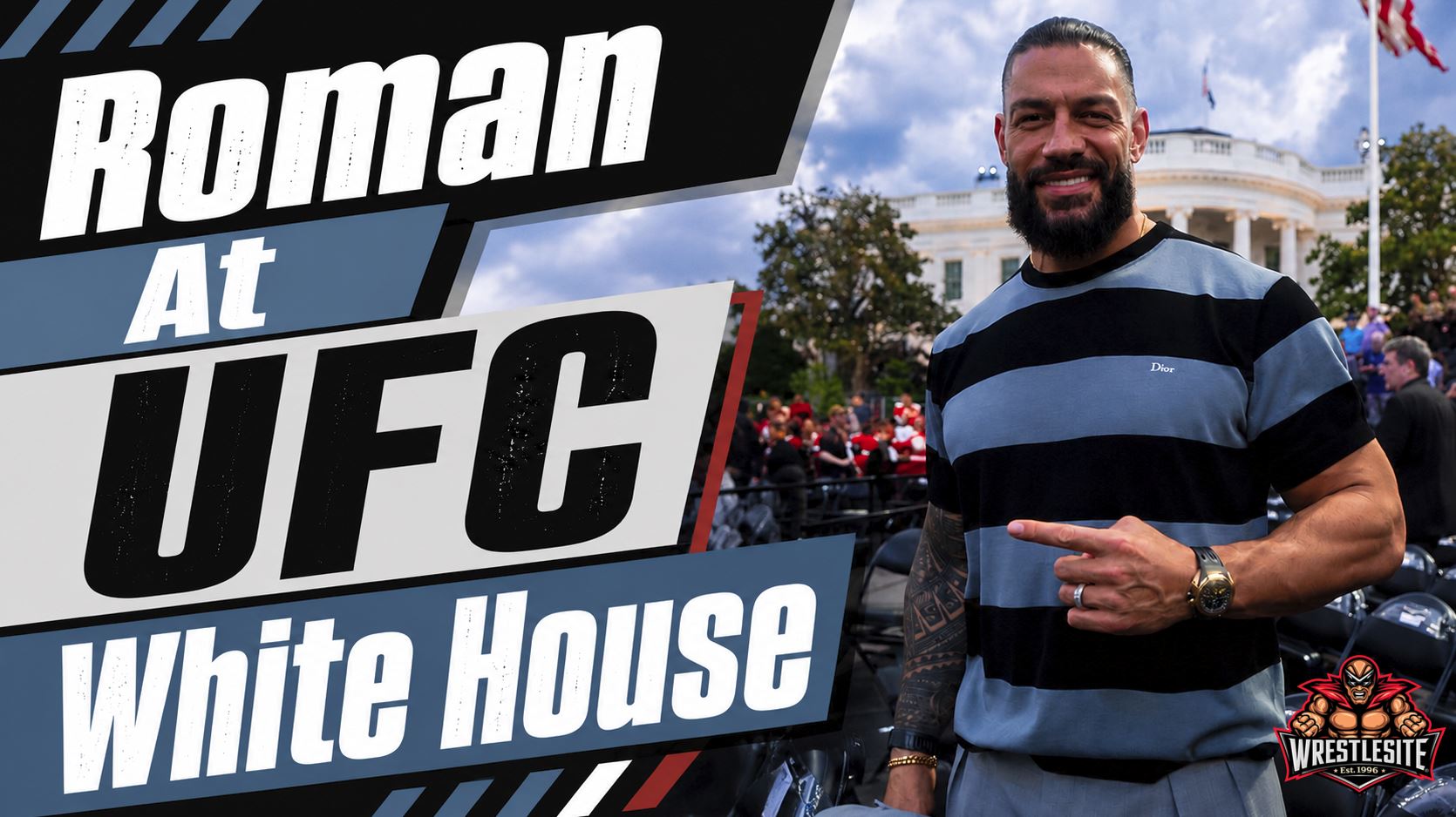 UFC Freedom 250 Becomes Full TKO Showcase 5 Roman Reigns appears at UFC Freedom 250 as TKO promotes The OTC at the White House