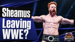 Sheamus stands in a WWE ring amid reports that he has rejected a contract extension and may leave