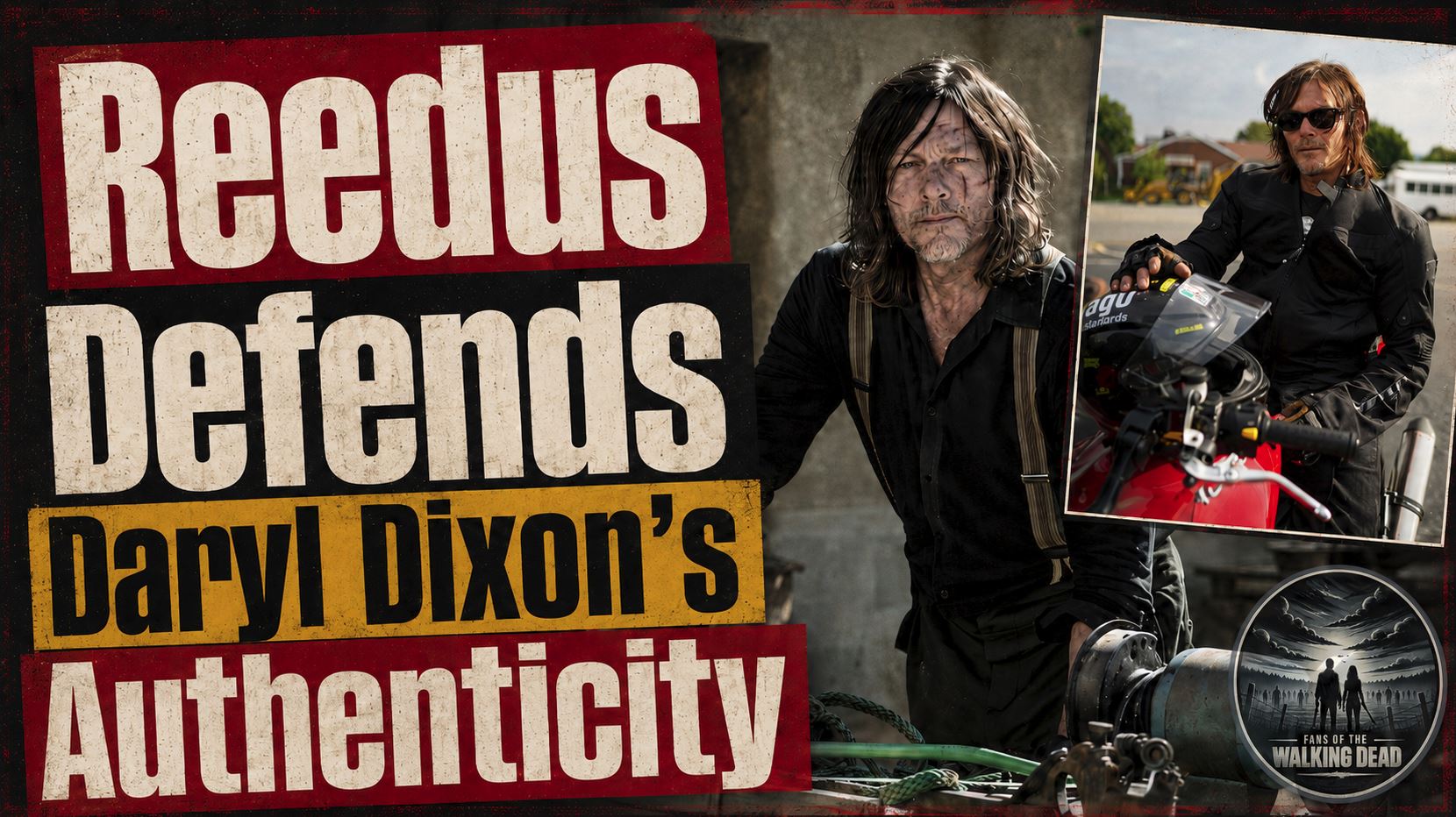 Norman Reedus Defends Daryl Dixon’s Authenticity 5 Norman Reedus discusses Daryl Dixon’s authentic French and Spanish storytelling approach during SNF Nostos panel