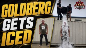 Goldberg Freezes During ALS Challenge