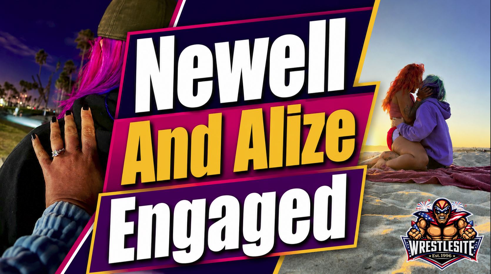 Nixon Newell and Miranda Alize celebrate their engagement after a July 4 Instagram announcement
