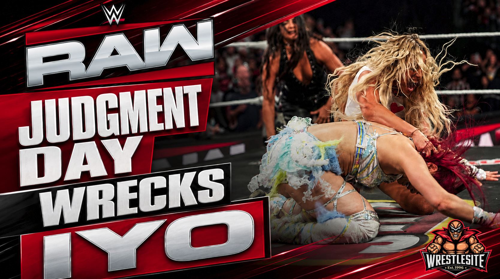 Judgment Day Destroys IYO SKY 5 IYO SKY, Liv Morgan, Sol Ruca, Roxanne Perez, Raquel Rodriguez, Judgment Day, WWE Raw