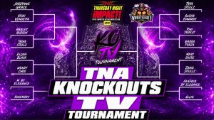 TNA Knockouts Television Championship bracket features Indi Hartwell, Rosemary, Tasha Steelz, and mystery signee
