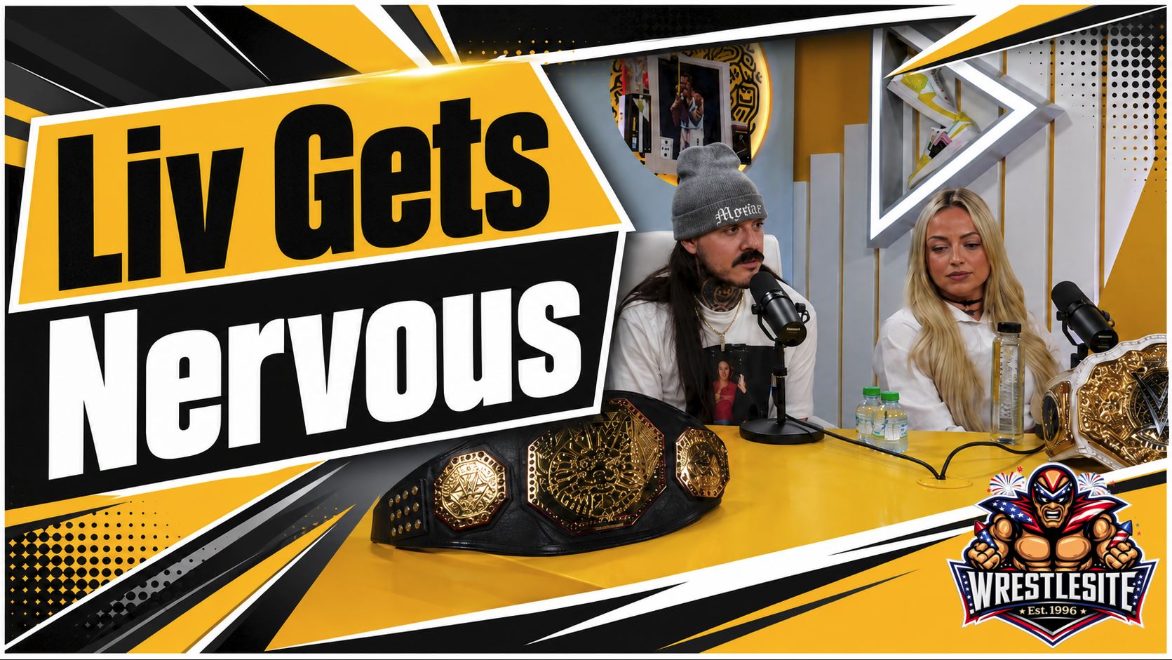 Liv Morgan prepares backstage before a WWE match while opening up about nerves and performance pressure