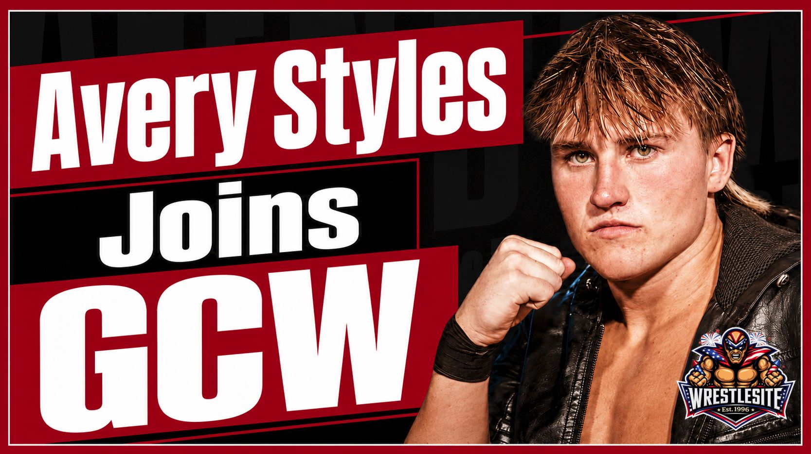 Avery Styles prepares for his GCW debut after AJ Styles praised his first pro wrestling match