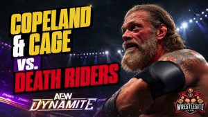 Jay White Stops David Finlay During AEW Dynamite Chaos