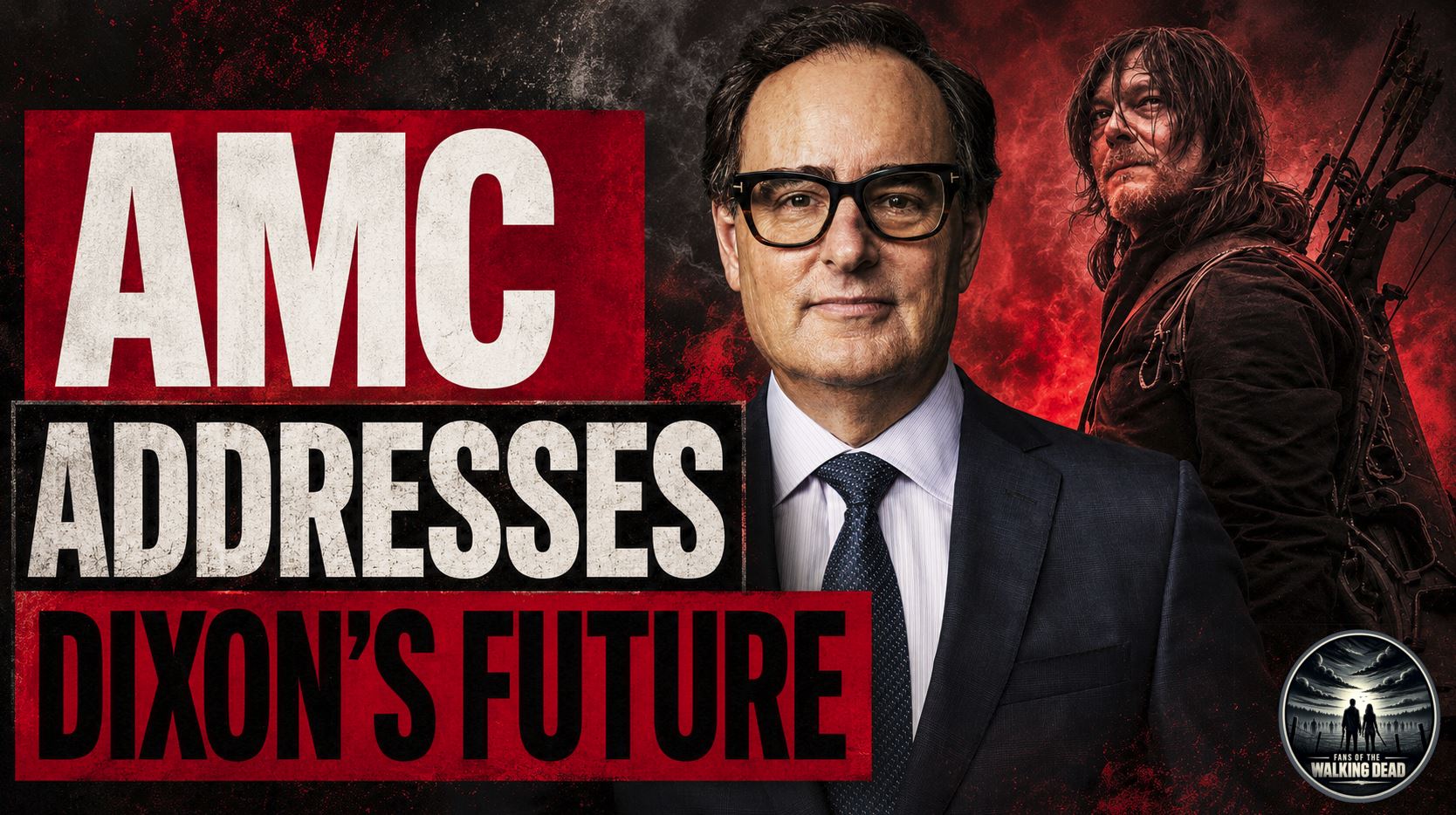 Norman Reedus appears as Daryl Dixon while AMC discusses his future in The Walking Dead universe