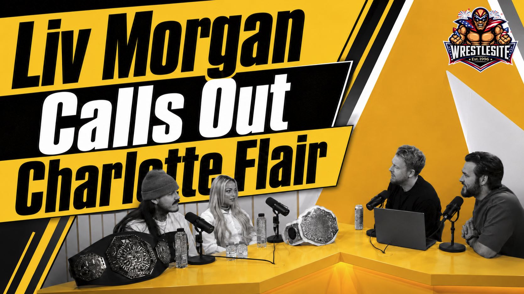 Liv Morgan Calls Out Charlotte Flair 5 Liv Morgan reacts after Charlotte Flair pulls her hair during their WWE Queen of the Ring match
