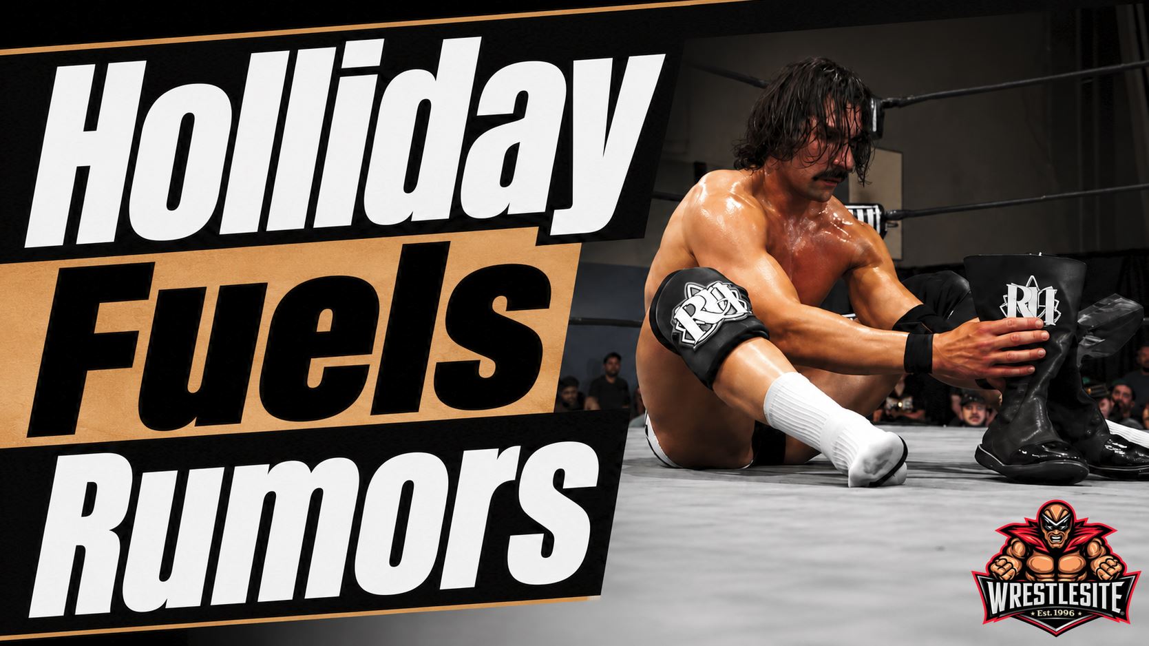 Richard Holliday Sparks WWE Speculation 5 Richard Holliday leaves boots in GCW ring after match while WWE rumors continue around his future