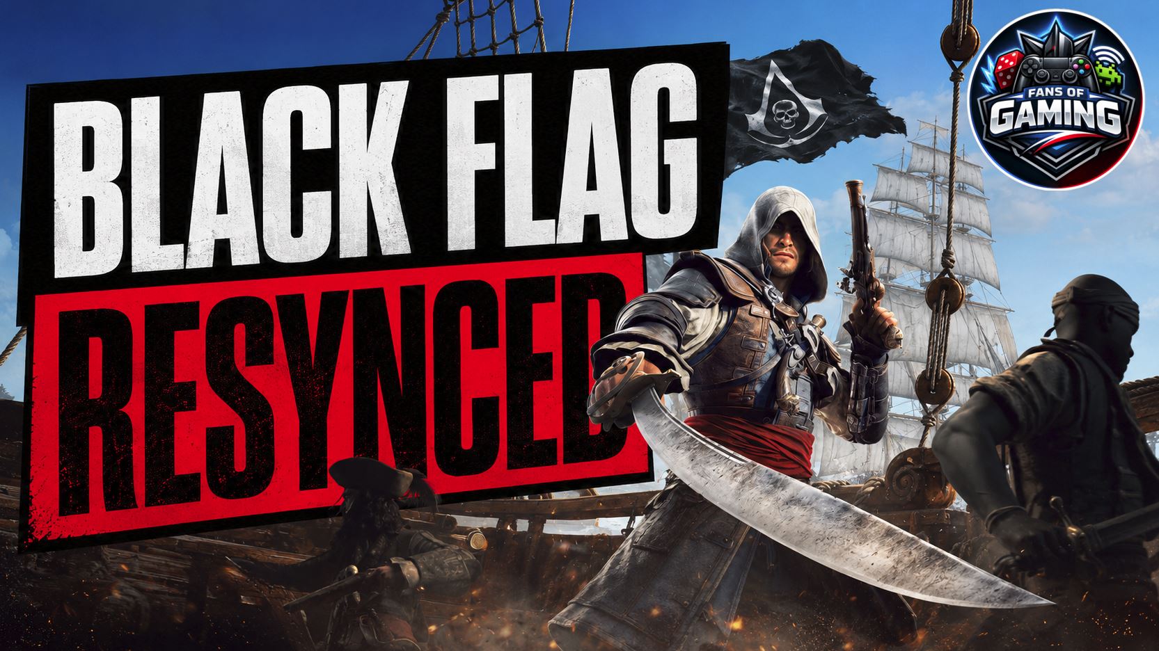 Edward Kenway sails through enhanced Caribbean waters in Assassin’s Creed Black Flag Resynced on PS5 Pro