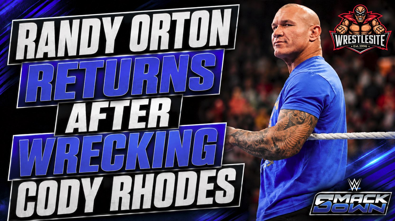 Randy Orton Confirmed for SmackDown After SummerSlam Attack 5 Randy Orton delivers an RKO to Cody Rhodes during the Undisputed WWE Championship match at SummerSlam