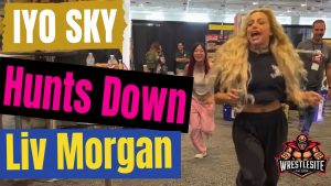 IYO SKY Chases Liv Morgan Through Meet and Greet