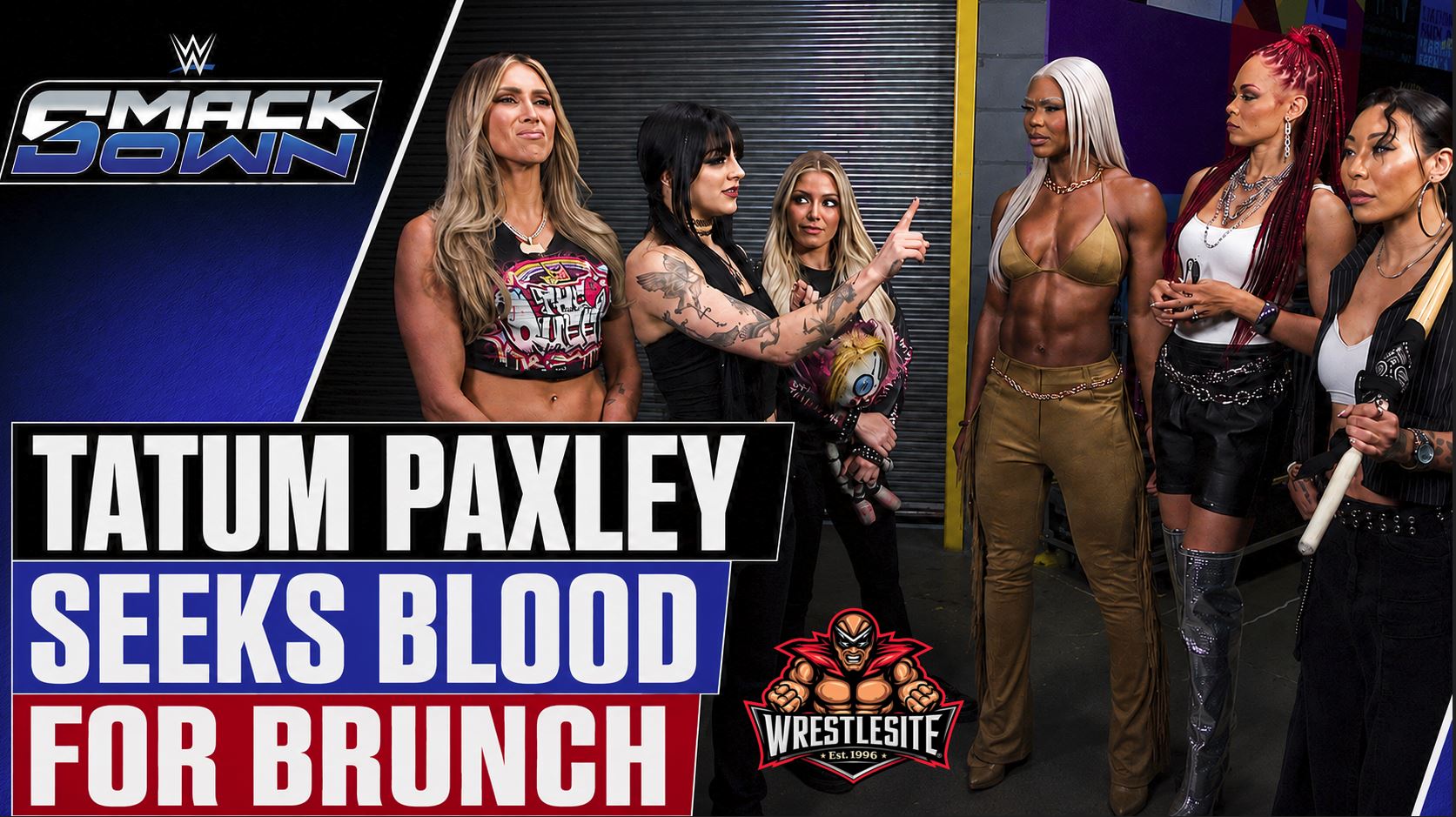 Tatum Paxley Lands First Match After SmackDown Brunch Chaos 5 Tatum Paxley challenges Charlotte Flair and Alexa Bliss during a WWE SmackDown backstage brunch discussion