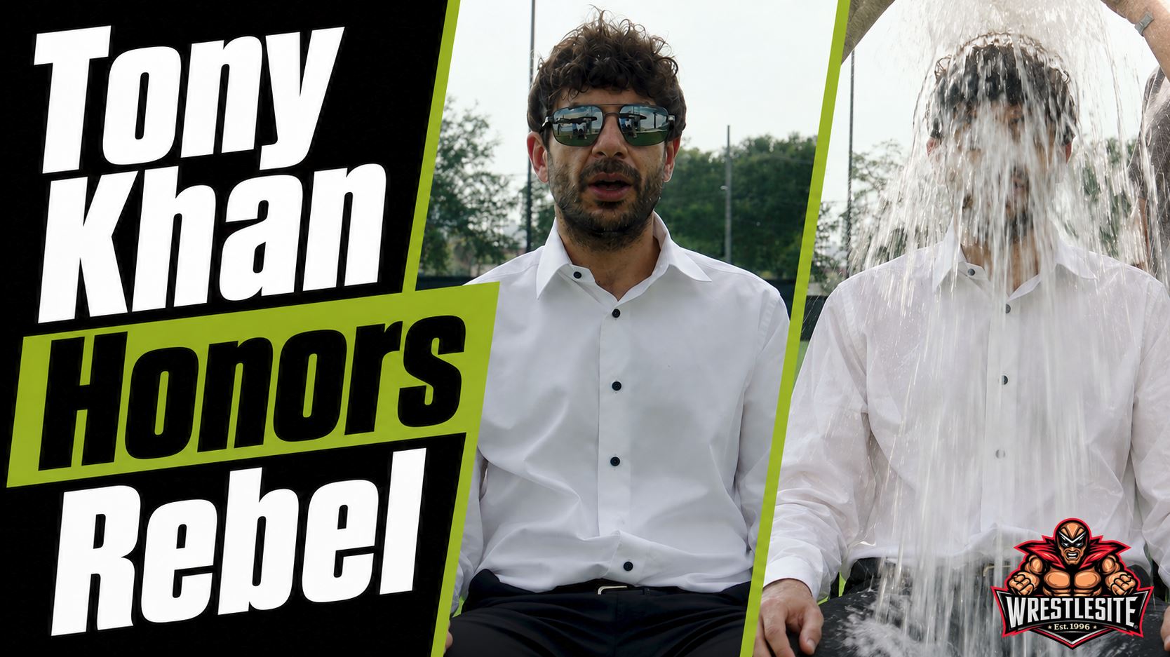 Tony Khan Answers Sting’s ALS Ice Bucket Challenge 5 Tony Khan participates in the ALS Ice Bucket Challenge during Jacksonville Jaguars training camp to honor Rebel