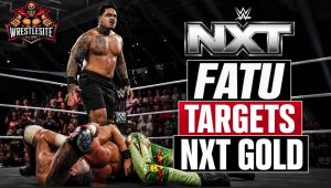 Zilla Fatu Sets His Sights on NXT Gold 17 Zilla Fatu confronts NXT Champion Tony D’Angelo after attacking Grayson Waller and Cruz Montana during the main event