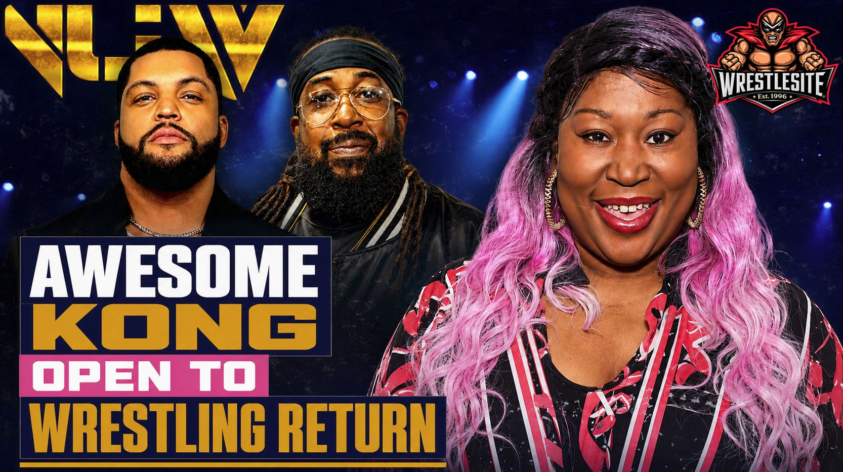 Awesome Kong Open to Wrestling Return 5 Awesome Kong discusses possible wrestling return while reflecting on her career during the No Contest podcast