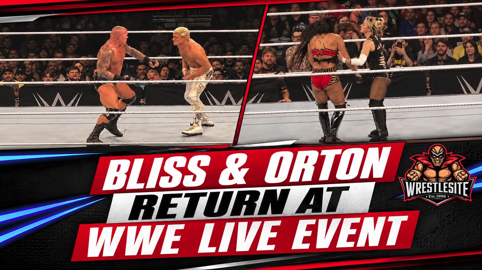 Alexa Bliss and Randy Orton Return at WWE Live Event 5 Alexa Bliss and Randy Orton compete during WWE’s August 13 live event after returning from separate absences