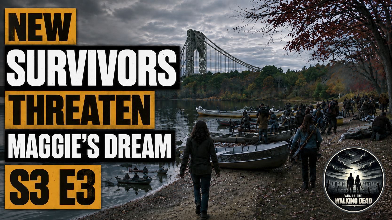 New Survivors Threaten Maggie’s Manhattan Community 5 Maggie and Renata confront the arrival of a large survivor group in The Walking Dead: Dead City season 3 episode 3