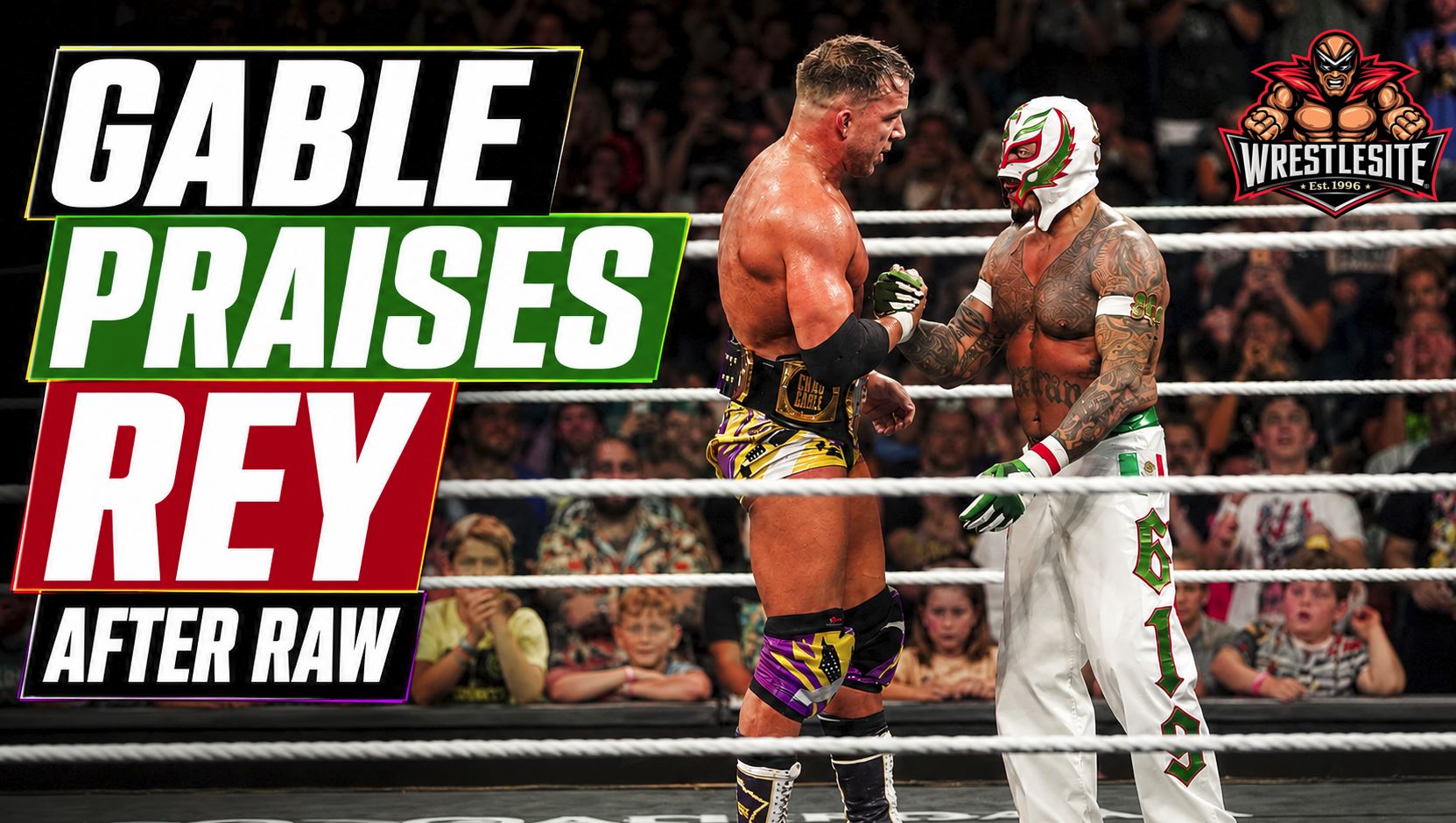Chad Gable Praises Rey Mysterio After Raw Title Match 5 Chad Gable reflects on facing Rey Mysterio after retaining the Intercontinental Championship on WWE Raw