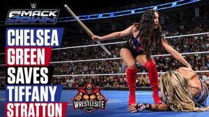 Chelsea Green Comes to Tiffany Stratton’s Aid on SmackDown 17 Chelsea Green comes to Tiffany Stratton’s aid after Nia Jax attacks her following SmackDown match