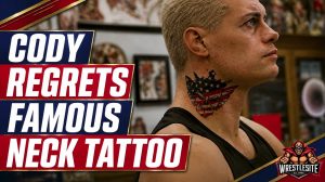 Cody Rhodes Calls Neck Tattoo His Biggest Regret