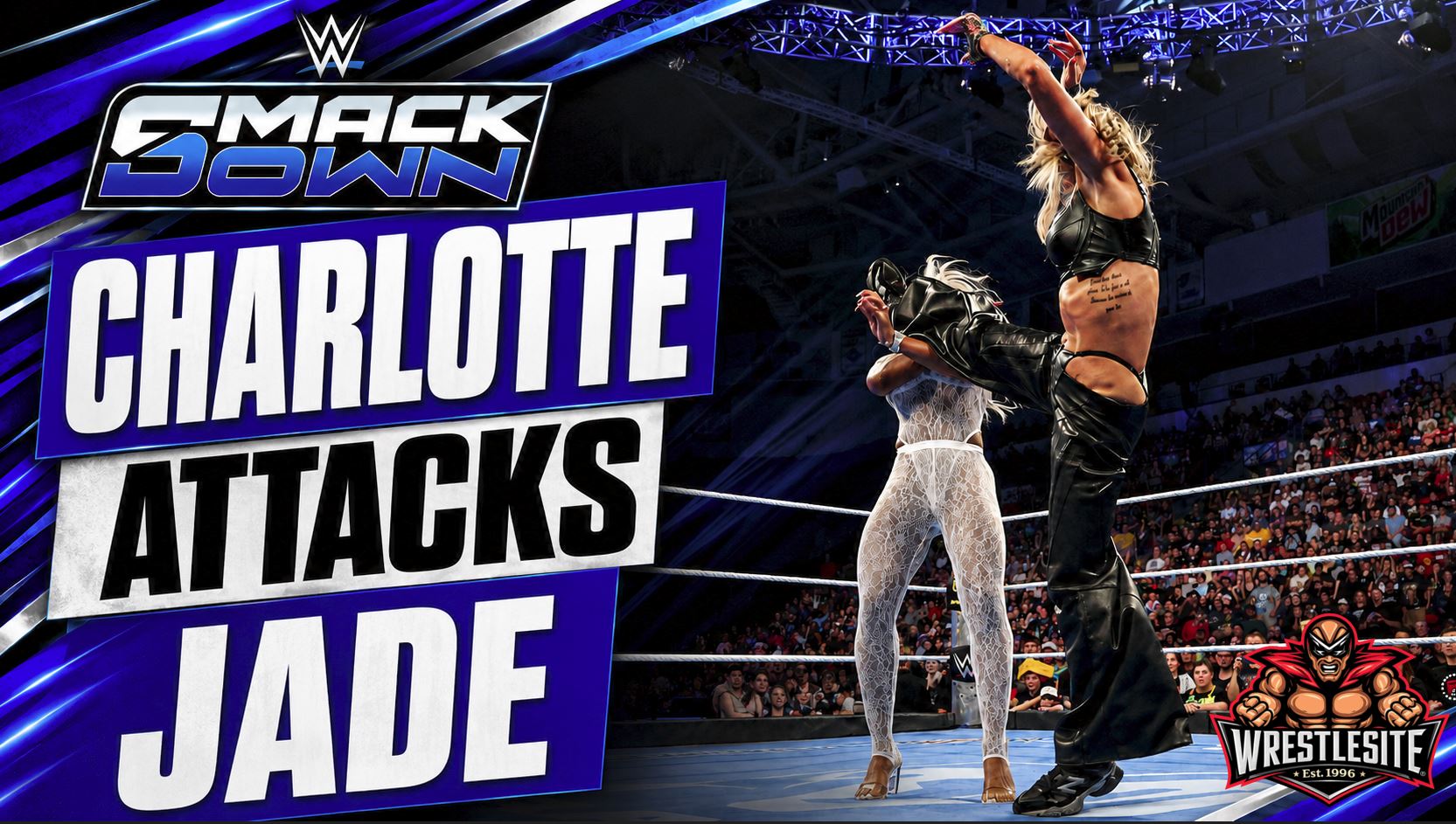 Charlotte Flair Ignites Wild Brawl With Jade Cargill 5 Charlotte Flair and Jade Cargill exchange punches during a heated confrontation ahead of WWE SummerSlam