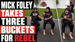 Mick Foley Takes ALS Ice Bucket Challenge for Rebel