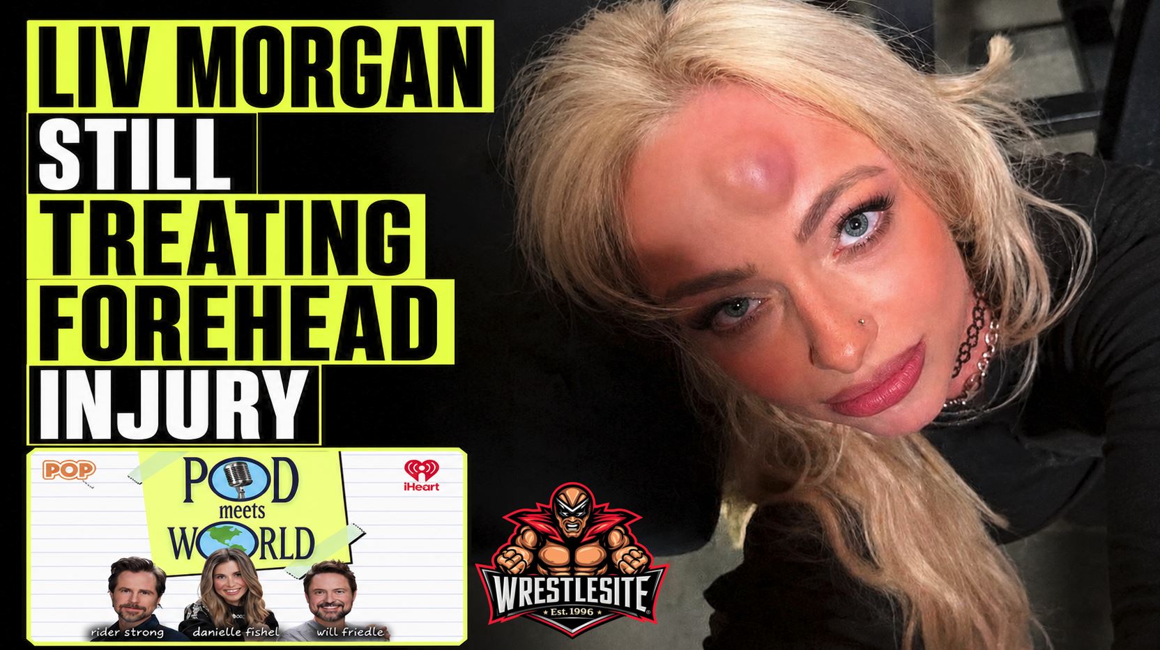 Liv Morgan Still Treating Forehead Injury Months After RAW Collision 5 Liv Morgan continues treatment for lingering forehead swelling after colliding with Roxanne Perez on Raw