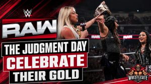 The Judgment Day Celebrates Their Championship Gold on Raw