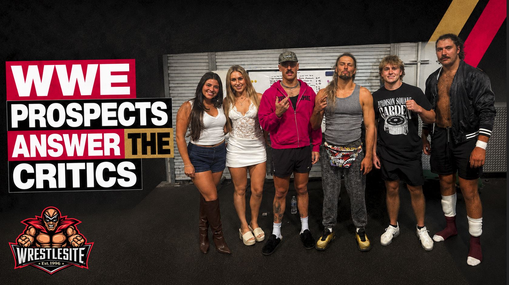 Lexis King Answers Chair Controversy 5 Lexis King poses with Avery Styles and several second-generation prospects inside the WWE Performance Center