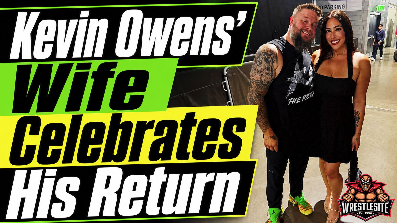 Karina Owens celebrates Kevin Owens’ successful WWE return following his victory at SummerSlam 2026