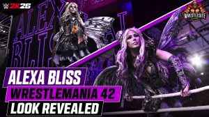 Alexa Bliss WrestleMania 42 Look Revealed for WWE 2K26