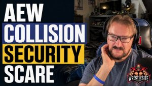 AEW Collision Lockdown Ends Without Incident 17 AEW security personnel monitor the venue following a brief backstage lockdown after the August 8 edition of Collision