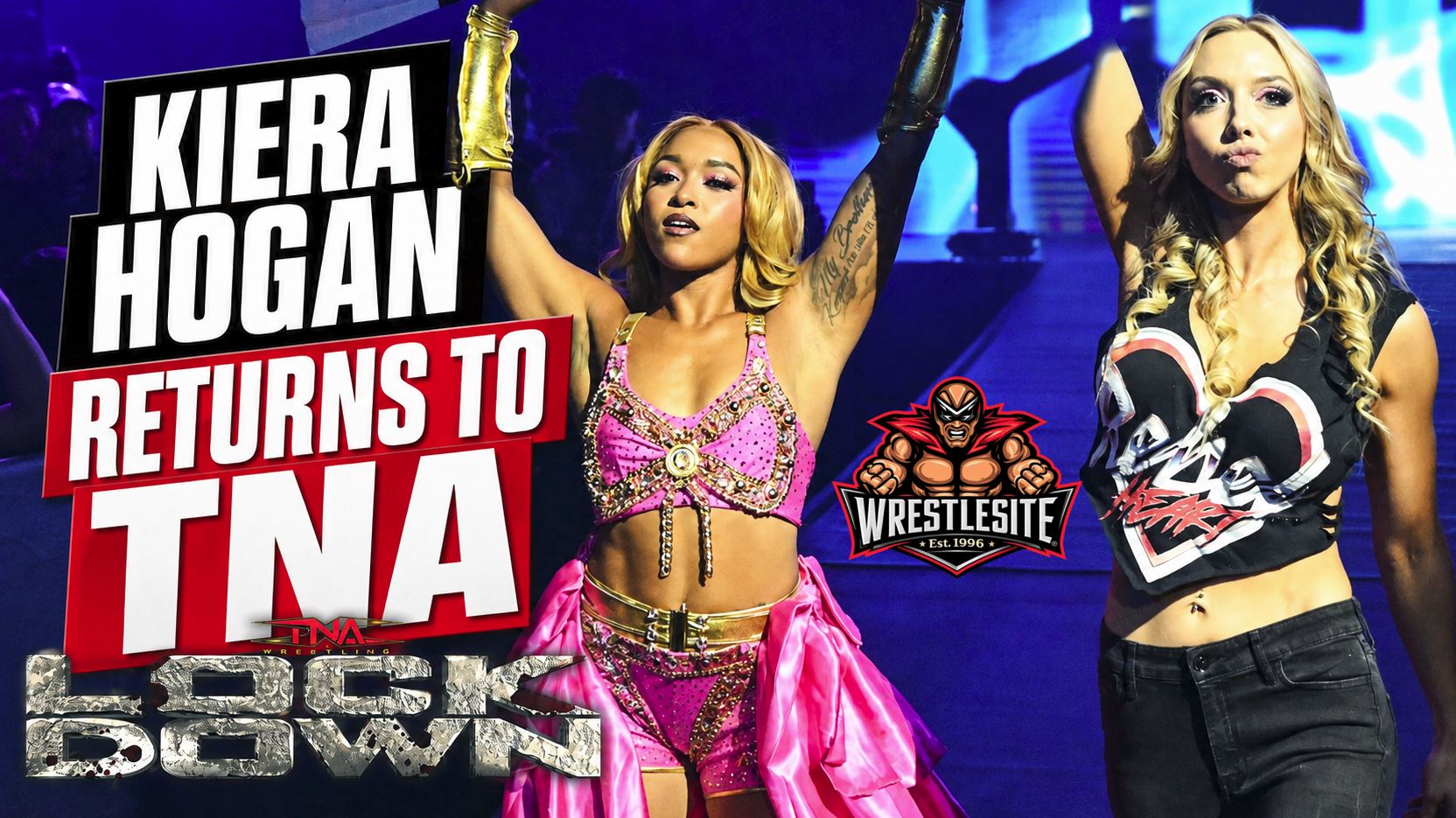 Kiera Hogan returns to TNA at Lockdown alongside Allie against The Elegance Brand in Chicago