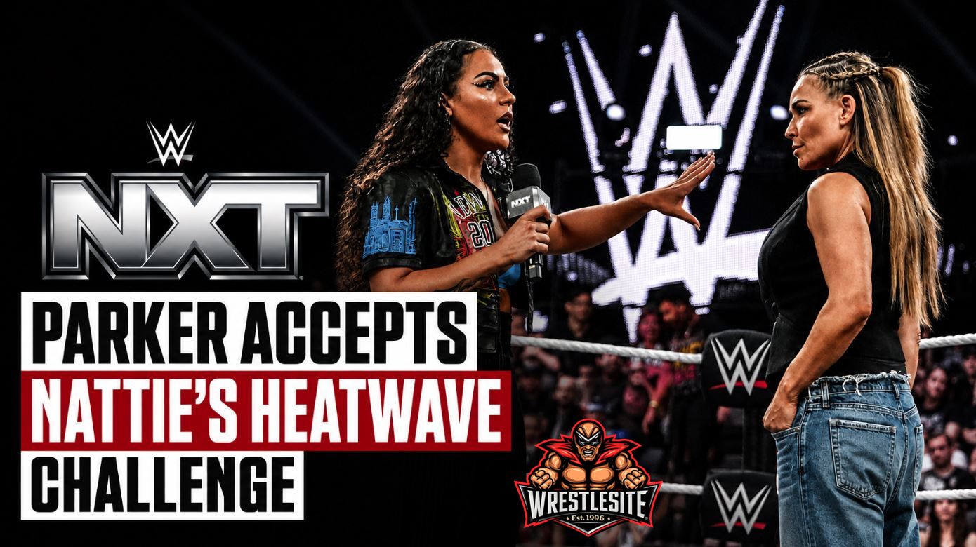 Jaida Parker Accepts Nattie’s Heatwave Challenge 5 Jaida Parker confronts Nattie on NXT before agreeing to a submission match at Heatwave Texas
