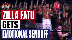 Zilla Fatu receives an emotional sendoff after losing the HOG Crown Jewel Championship to Amazing Red