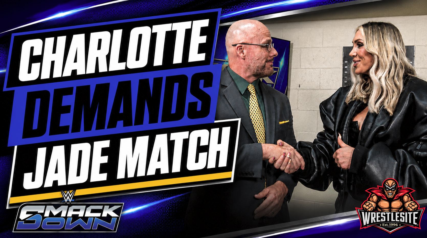 Charlotte Flair Demands One-on-One Match With Jade Cargill 5 Charlotte Flair confronts Adam Pearce and demands a one-on-one match with Jade Cargill for the following week