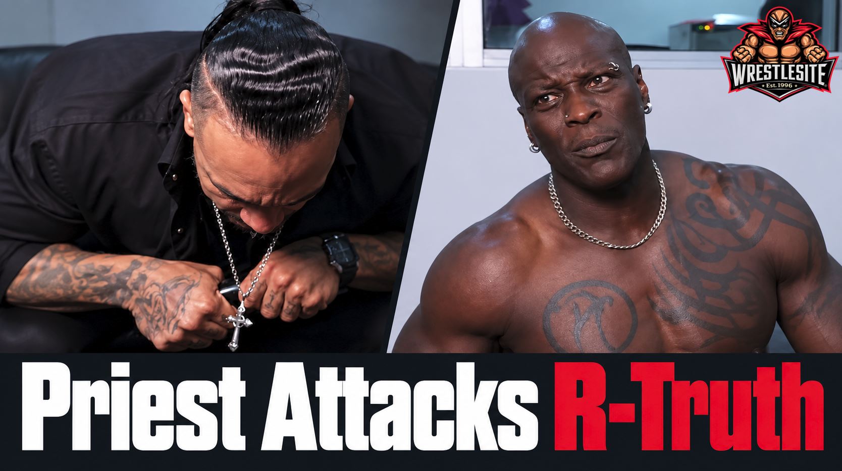 Damian Priest attacks R-Truth at the WWE Performance Center after ending their WWE partnership