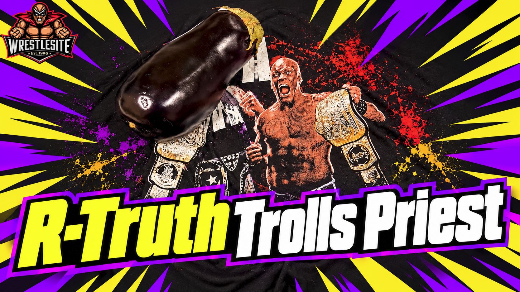 R-Truth covers Damian Priest’s face with an eggplant emoji in WWE birthday post after betrayal