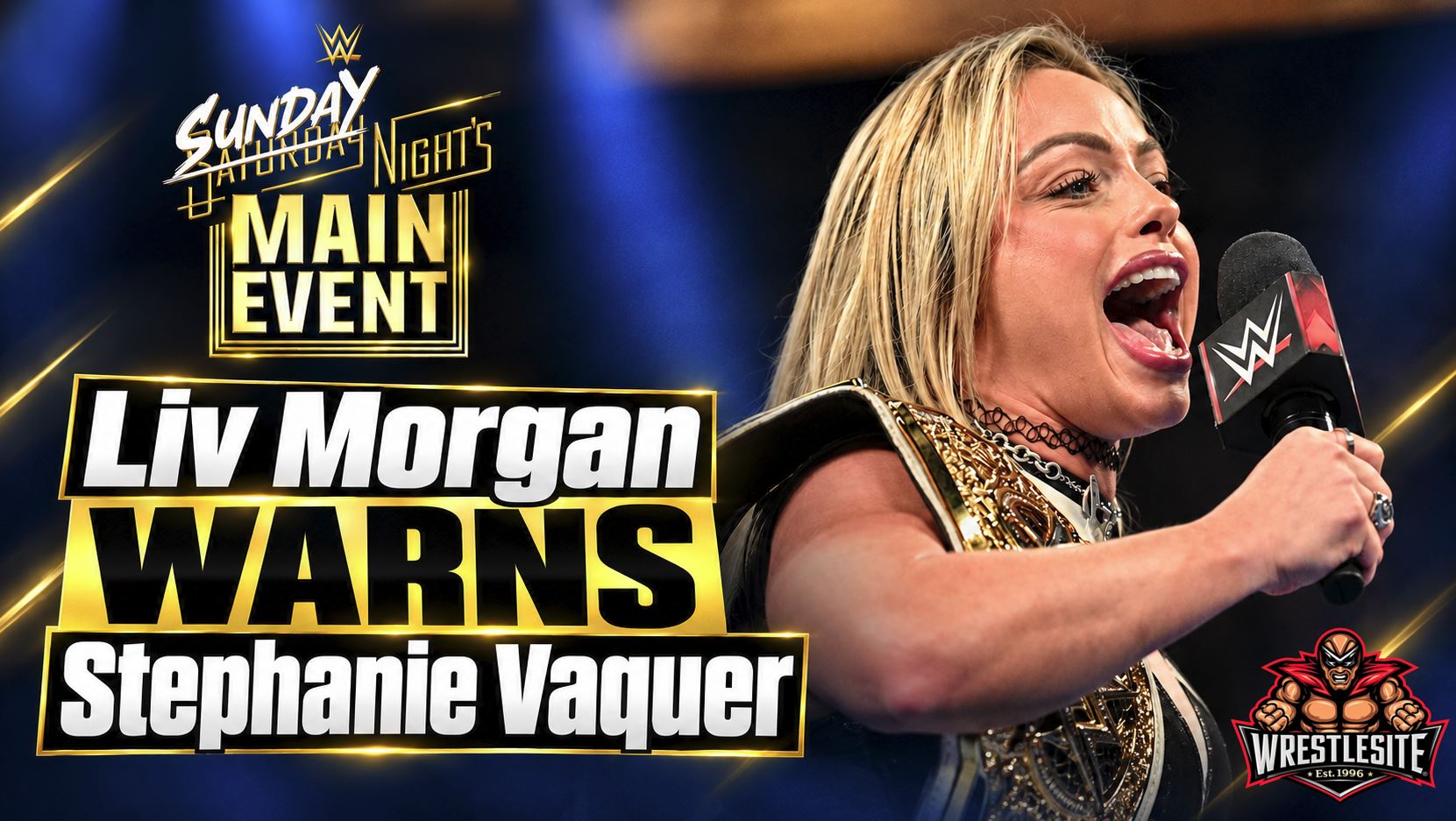 Liv Morgan Vows to Defeat Stephanie Vaquer Again 5 Liv Morgan addresses the Atlanta crowd and promises to defeat Stephanie Vaquer during their Women’s World Championship rematch